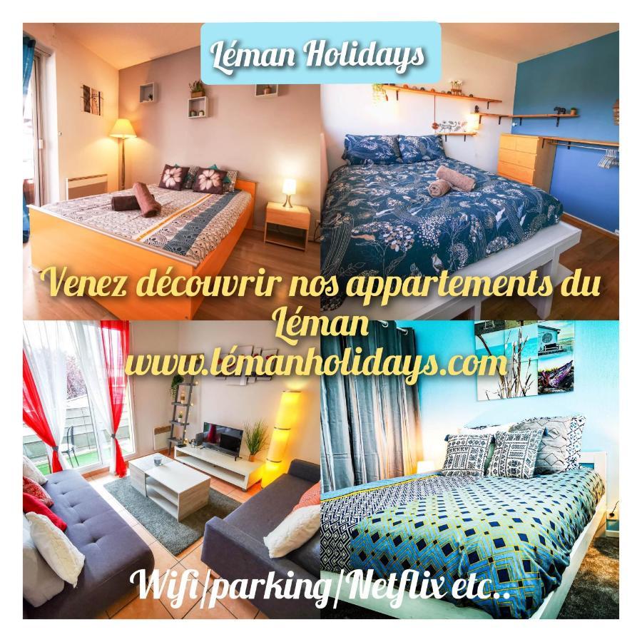 Leman Holidays - Le Coquelicot Apartman Thonon-les-Bains Kültér fotó